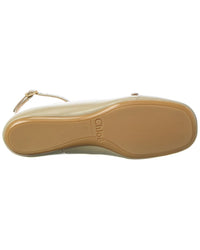 Chloé Misty Leather Ballerina Flat