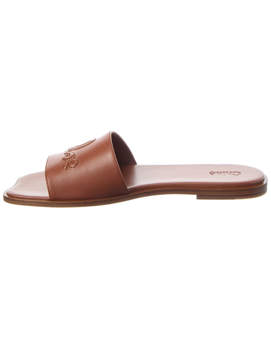 Chloé Flower Leather Sandal