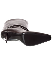 Dnu Pack Saint Laurent Vicky 90 Leather Bootie