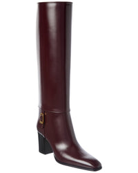 Saint Laurent Saint Laurent Julia Leather Knee-High Boot