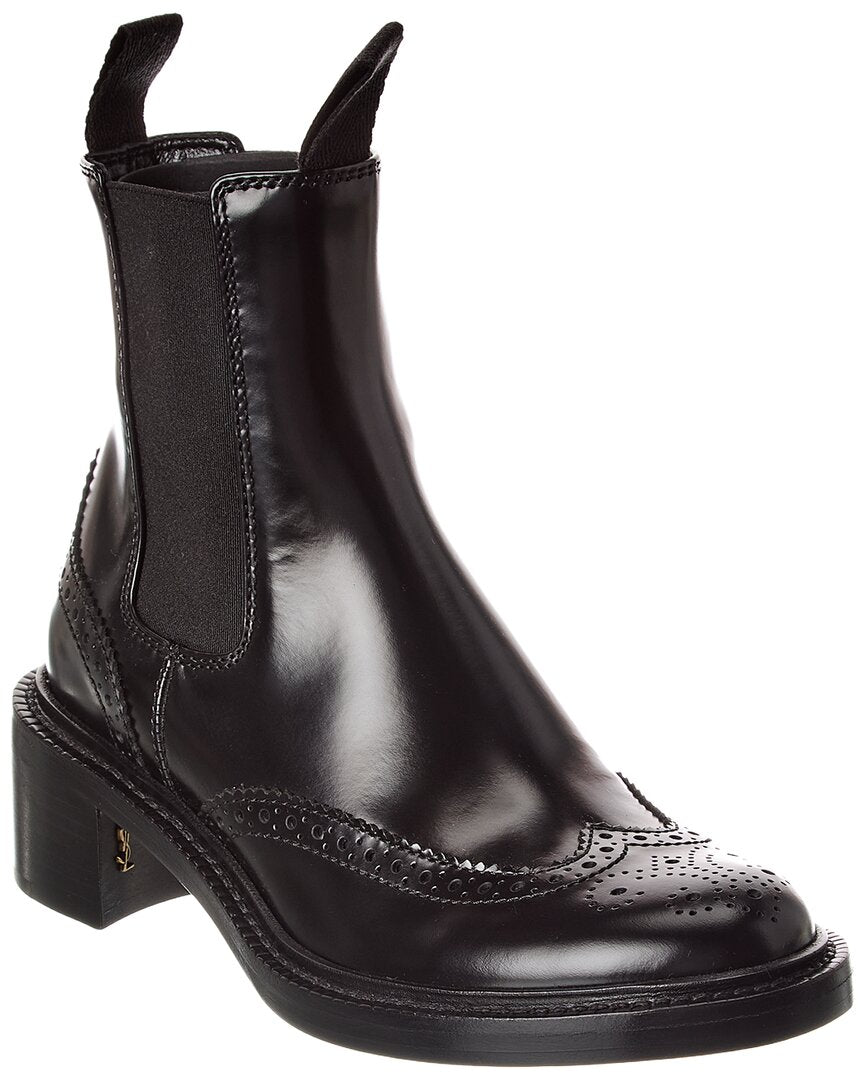 Dnu Pack Saint Laurent Vincent Leather Chelsea Boot