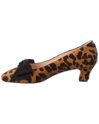 Valentino Bowow 45 Haircalf & Leather Pump