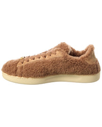 Valentino Vlogo Signature Shearling Sneaker