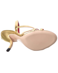 Valentino Fetishique 105 Leather Slingback Sandal