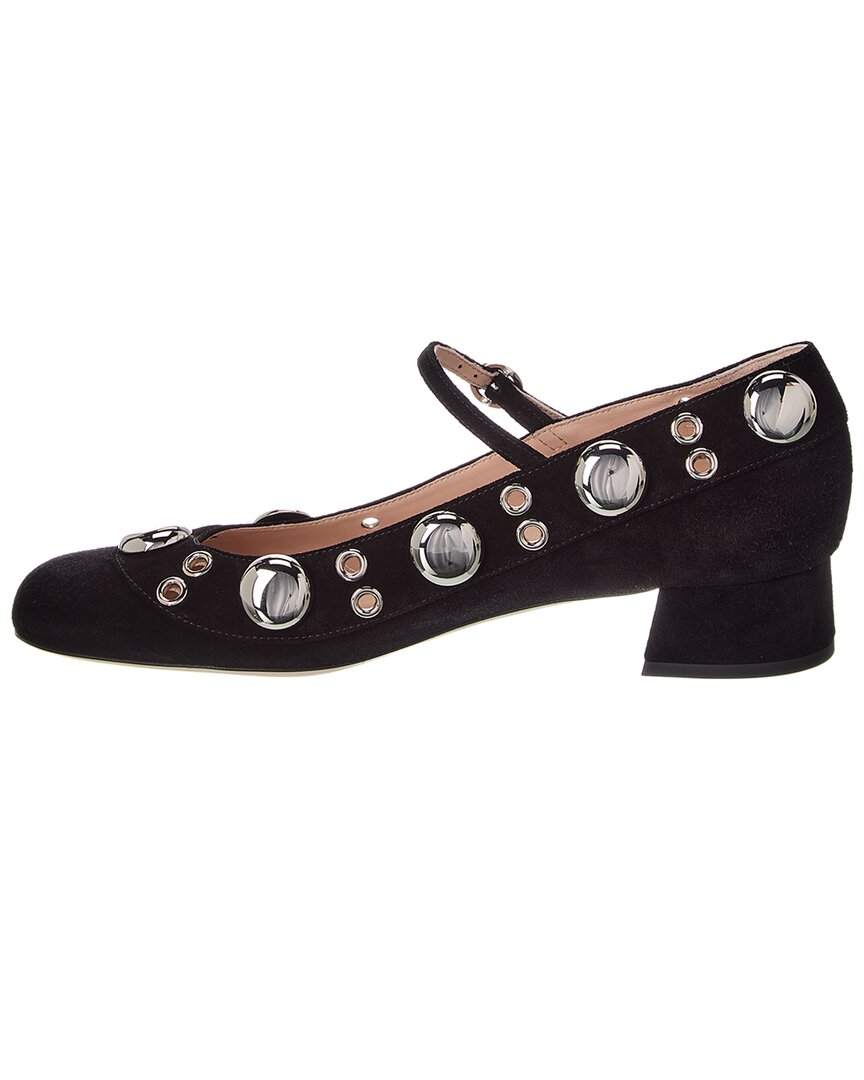 Valentino Nellcote Mary-Jane 30 Suede Pump