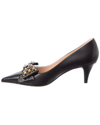 Valentino Vlogo 65 Leather Pump
