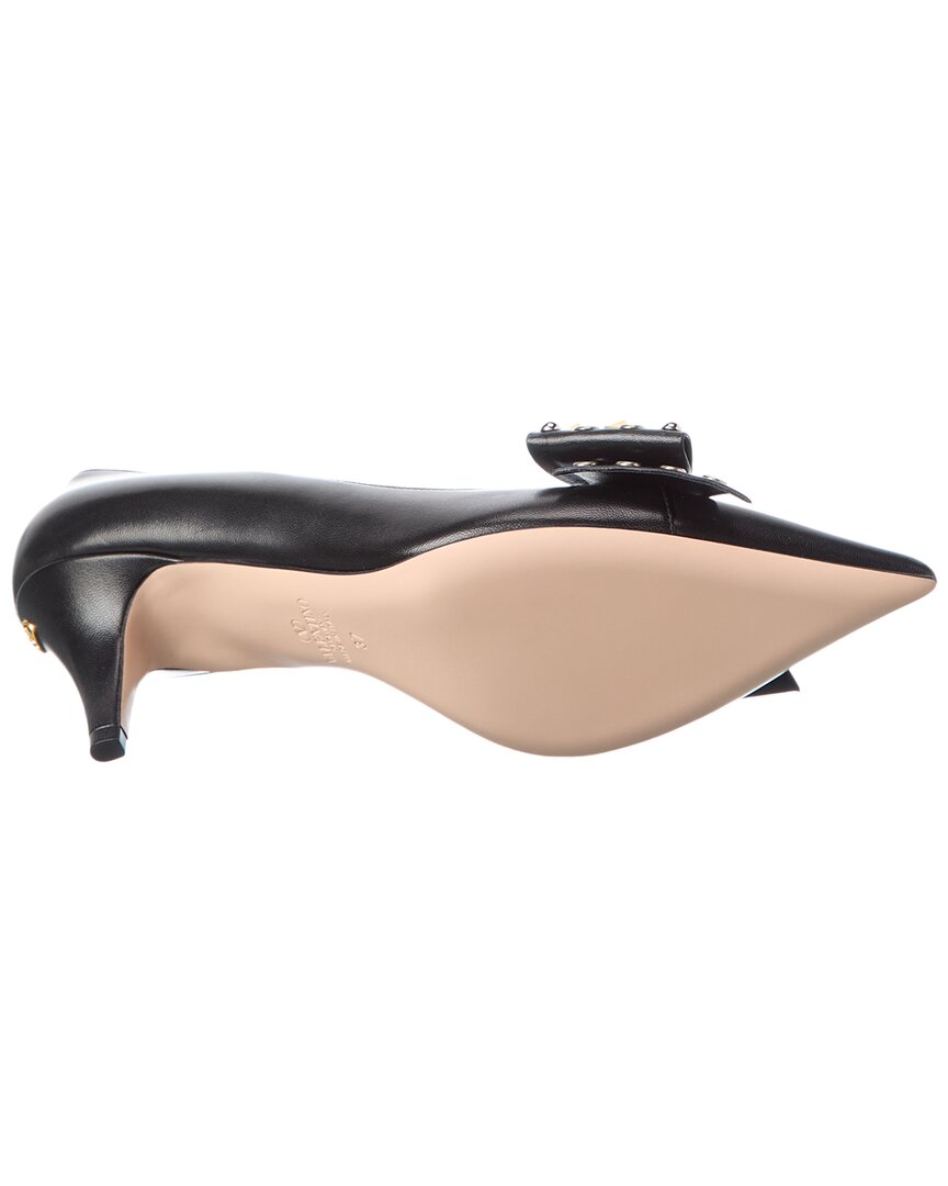 Valentino Vlogo 65 Leather Pump