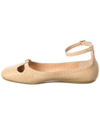 Chloé Misty Leather Ballerina Flat