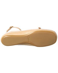 Chloé Misty Leather Ballerina Flat