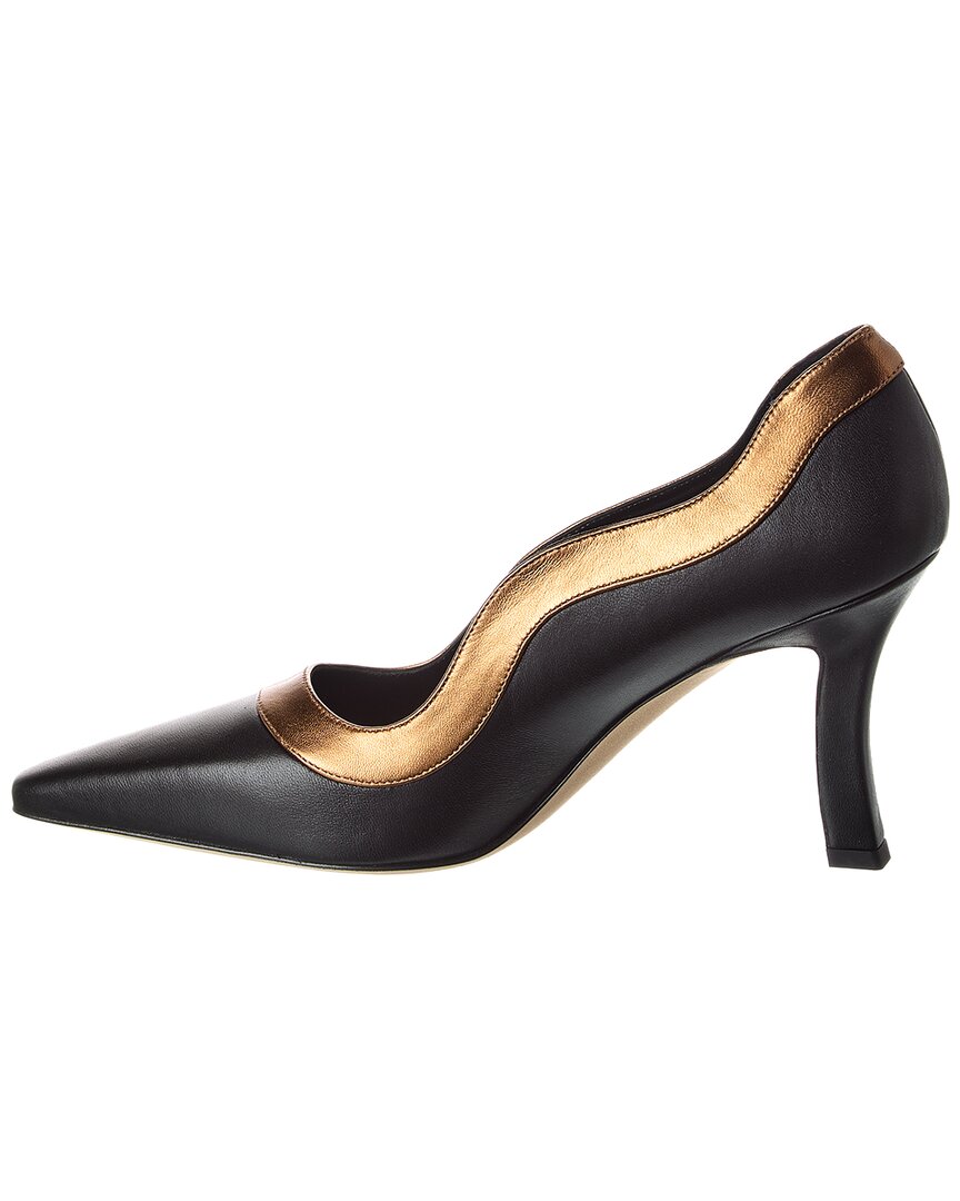 Manolo Blahnik Abibas 90 Leather Pump