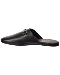 Gucci Horsebit Leather Mule