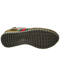 Gucci Re-Motion Gg Nylon & Suede Sneaker