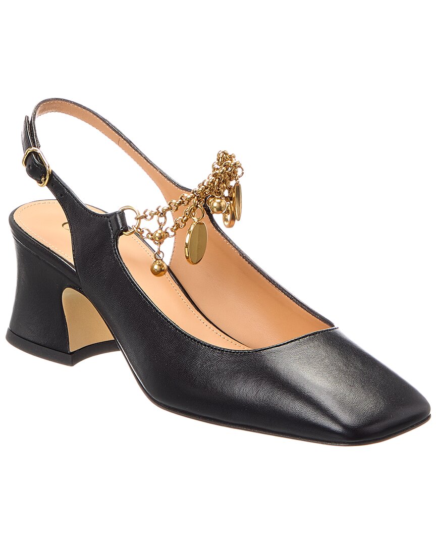 Chloé Charms Leather Pump