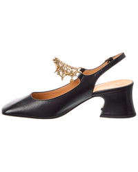 Chloé Charms Leather Pump