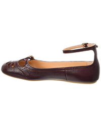 Chloé Misty Leather Ballerina Flat