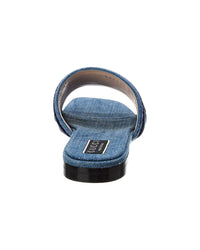Gucci Gucci Script Denim Sandal