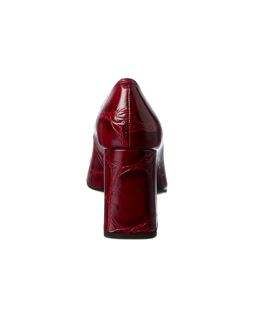 TOD's Tod’S Croc-Embossed Leather Pump