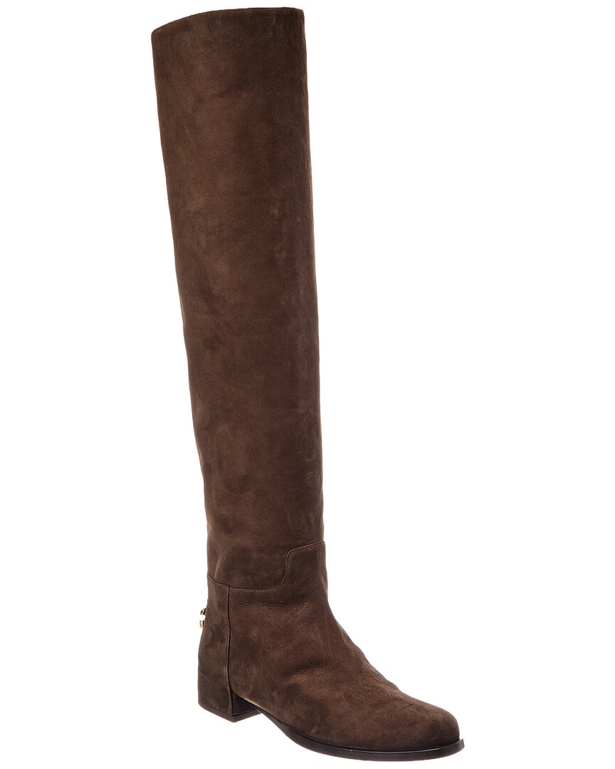Dolce & Gabbana Dolce & Gabbana Suede Knee-High Boot