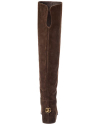 Dolce & Gabbana Dolce & Gabbana Suede Knee-High Boot