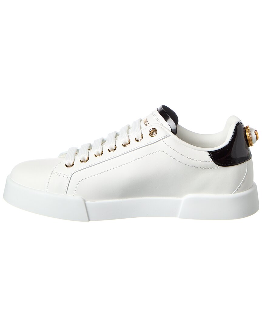 Dolce & Gabbana Portofino Leather Sneaker