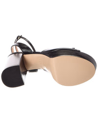 Gucci Gucci Horsebit Leather Platform Sandal