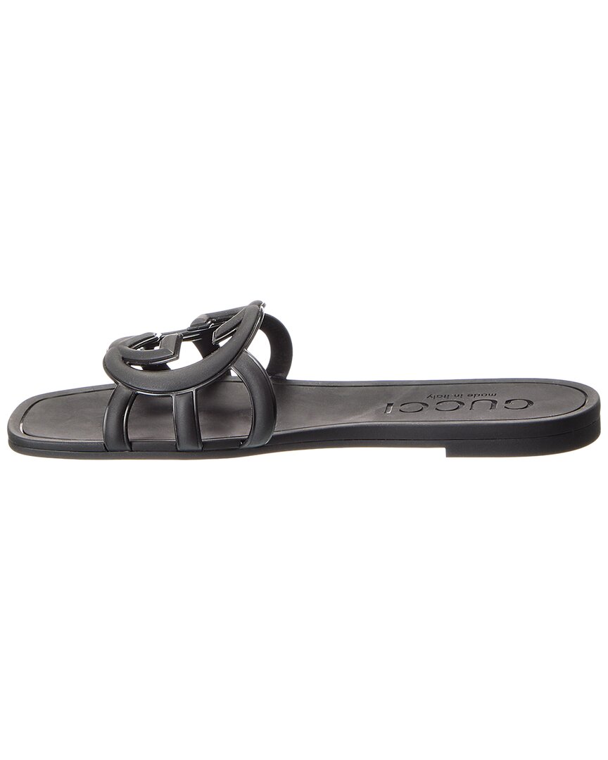 Gucci Gucci Interlocking G Rubber Sandal