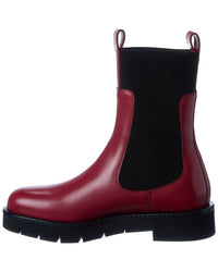 Ferragamo Ferragamo Rook Leather Bootie