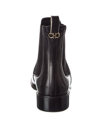 Ferragamo Ferragamo Oddo Leather Bootie