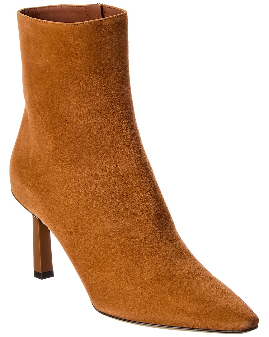 Ferragamo Ferragamo Janna 70 Suede Bootie