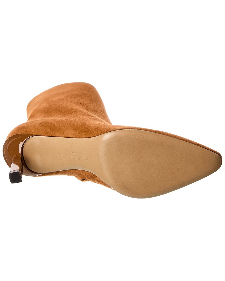 Ferragamo Ferragamo Janna 70 Suede Bootie