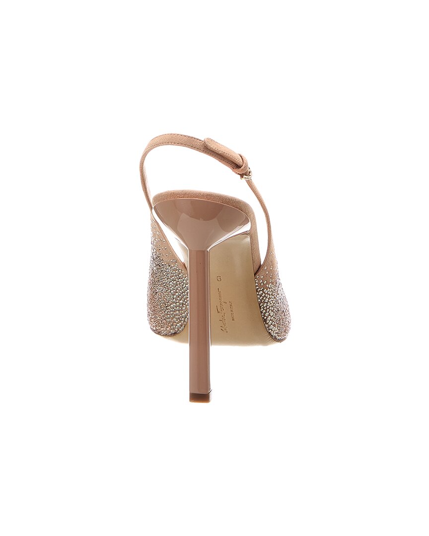 Ferragamo Jessie Suede Pump