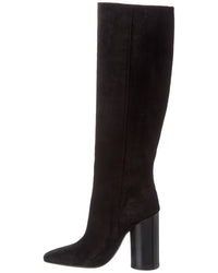 Ferragamo Ferragamo Pampero Suede Knee-High Boot