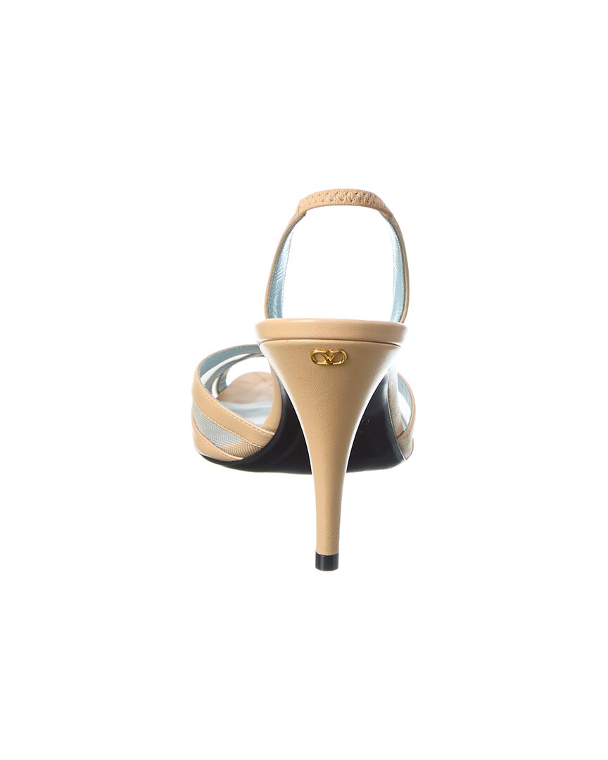 Valentino Décolleté Slingback Leather Pump