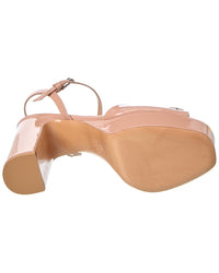 Valentino Valentino Vlogo 115 Patent Platform Sandal