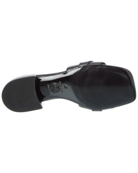 Versace La Medusa Leather Sandal
