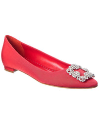 Manolo Blahnik Manolo Blahnik Hangisi Grosgrain Flat