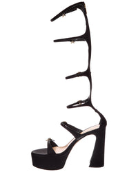 Gianvito Rossi Maddy 70 Satin Gladiator Sandal