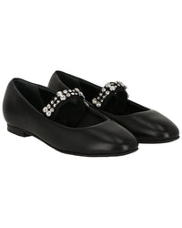 Casadei Leather Ballet Flat