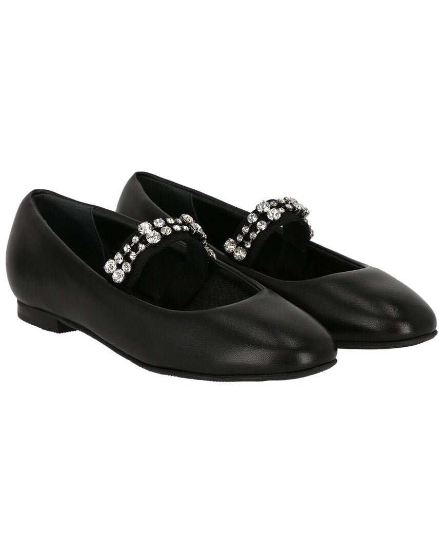 Casadei Leather Ballet Flat