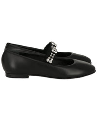Casadei Leather Ballet Flat