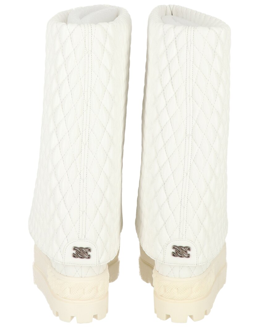 Casadei Casadei Logo Leather Boot