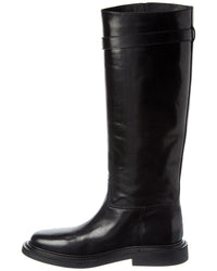 Celine Universite Leather Knee-High Boot