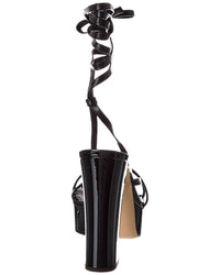 Giuseppe Zanotti Blasvegas 80 Leather Platform Sandal