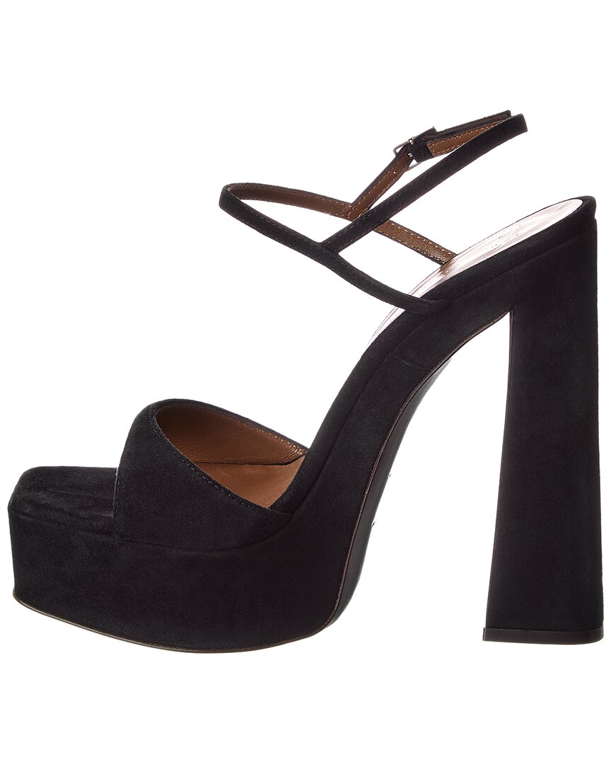 Giuseppe Zanotti Destino 100 Suede Platform Sandal