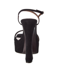 Giuseppe Zanotti Destino 100 Suede Platform Sandal