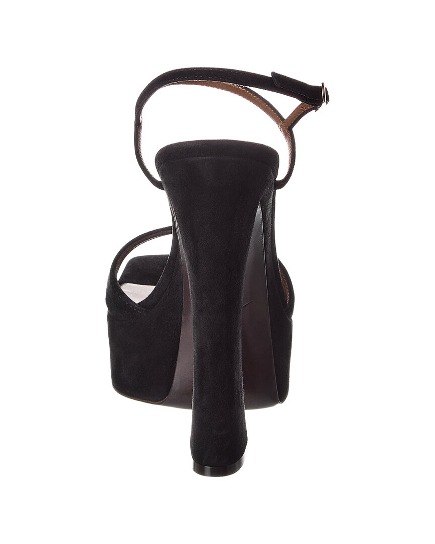Giuseppe Zanotti Destino 100 Suede Platform Sandal