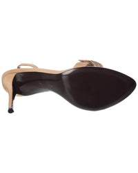 Giuseppe Zanotti Clandestino 90 Canvas Slingback Sandal