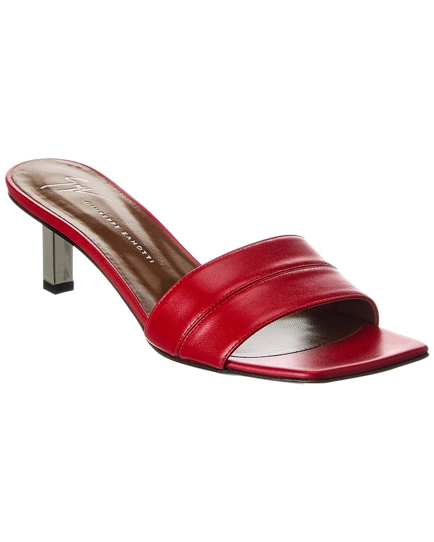 Giuseppe Zanotti Giuseppe Zanotti Obelos 50 Leather Sandal