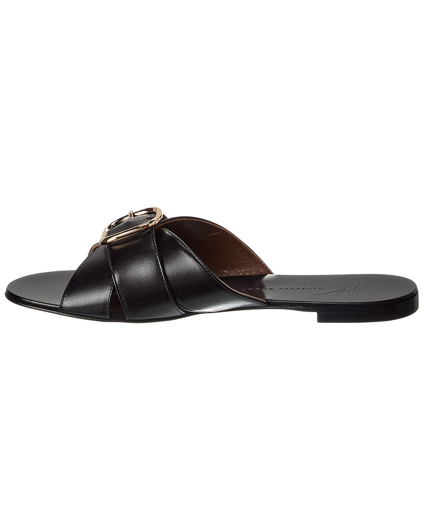 Giuseppe Zanotti Anuvorock Leather Sandal