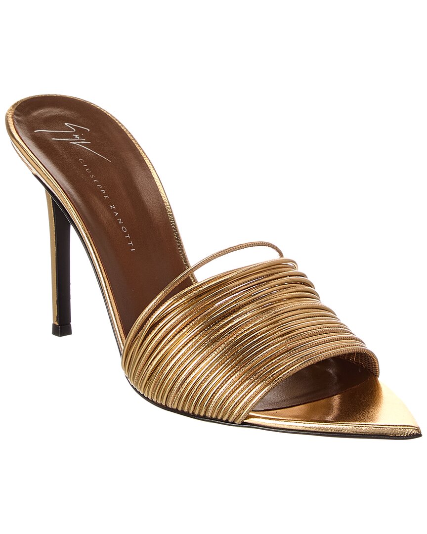 Giuseppe Zanotti Intrigo 90 Leather Sandal